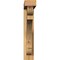 Ekena Millwork Olympic Block Rough Sawn Bracket w/ Offset Brace, Western Red Cedar, 4"W x 22"D x 22"H BKT0402X22X22OLY05RWR - alternate 3